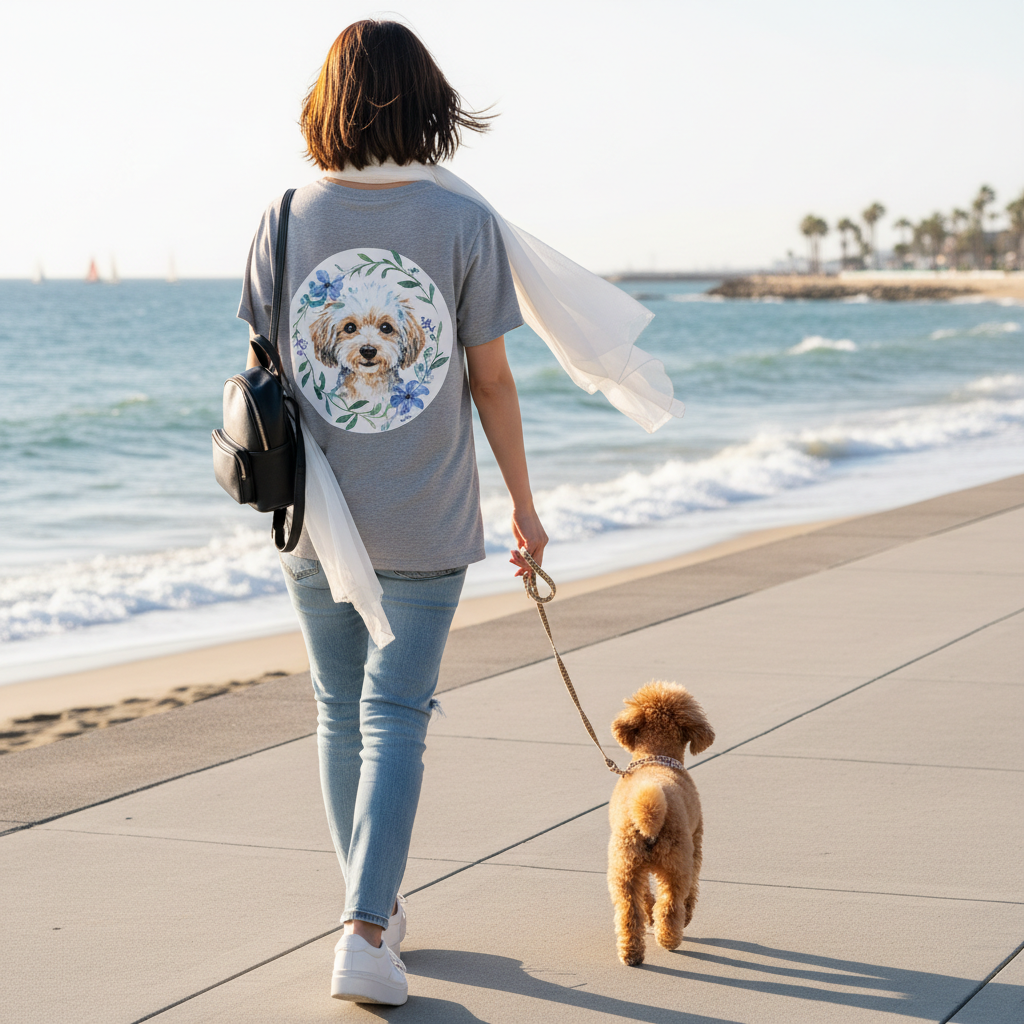 Tシャツ バックプリント